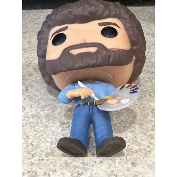 Funko Pop 'Television' BOB ROSS #524 Vinyl Figure - NO BOX - Picture 4 of 4